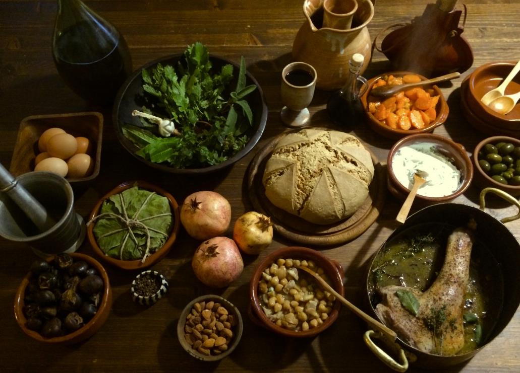 古罗马食物图片