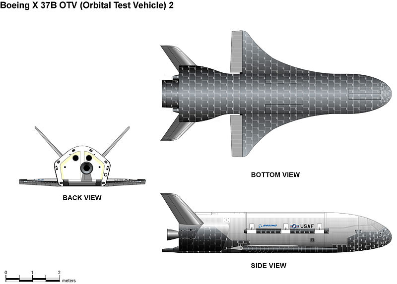 中国空天飞机轨道突升:x-37b四天前降低,两种飞行器究竟什么用途?