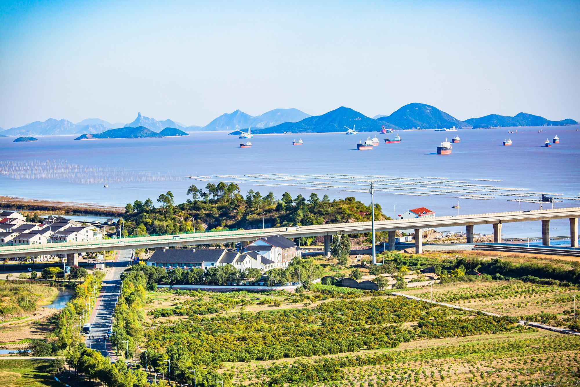 浙江蛇蟠岛旅游景点图片