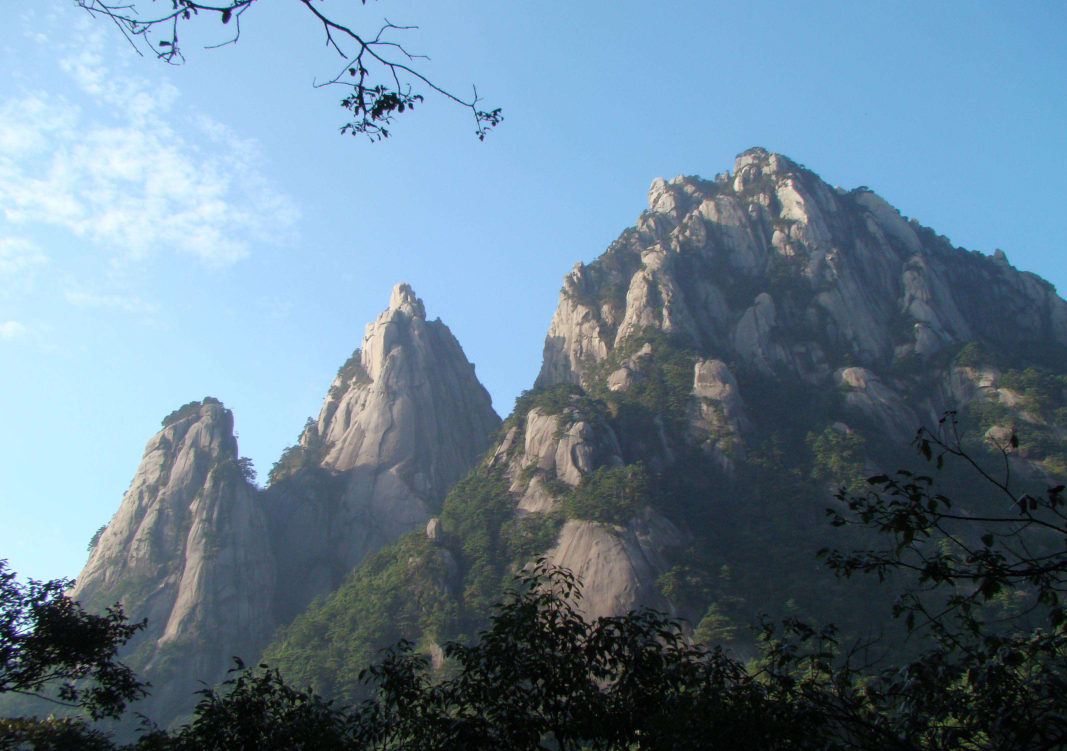 武功山白鹤峰图片