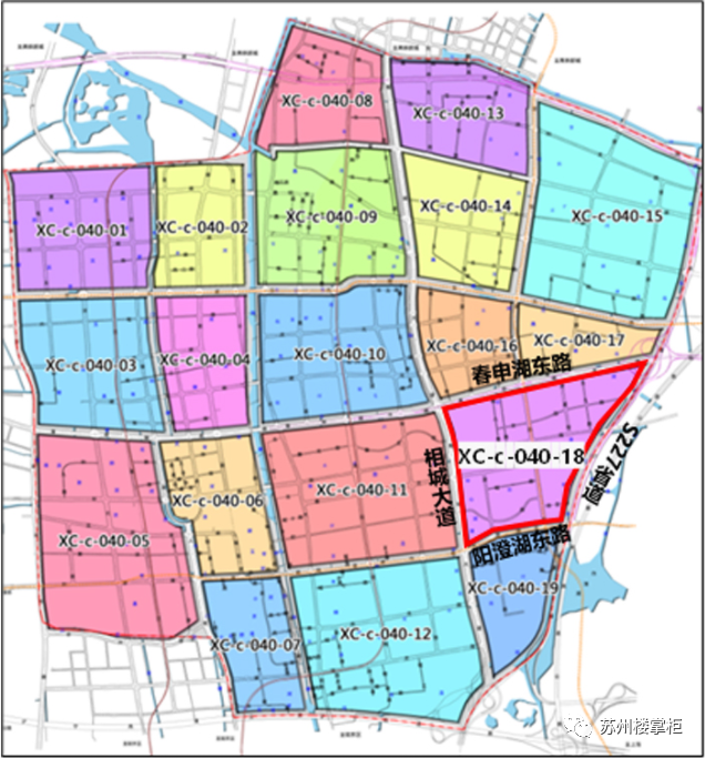 最新!相城中心城区局部控规调整出炉!