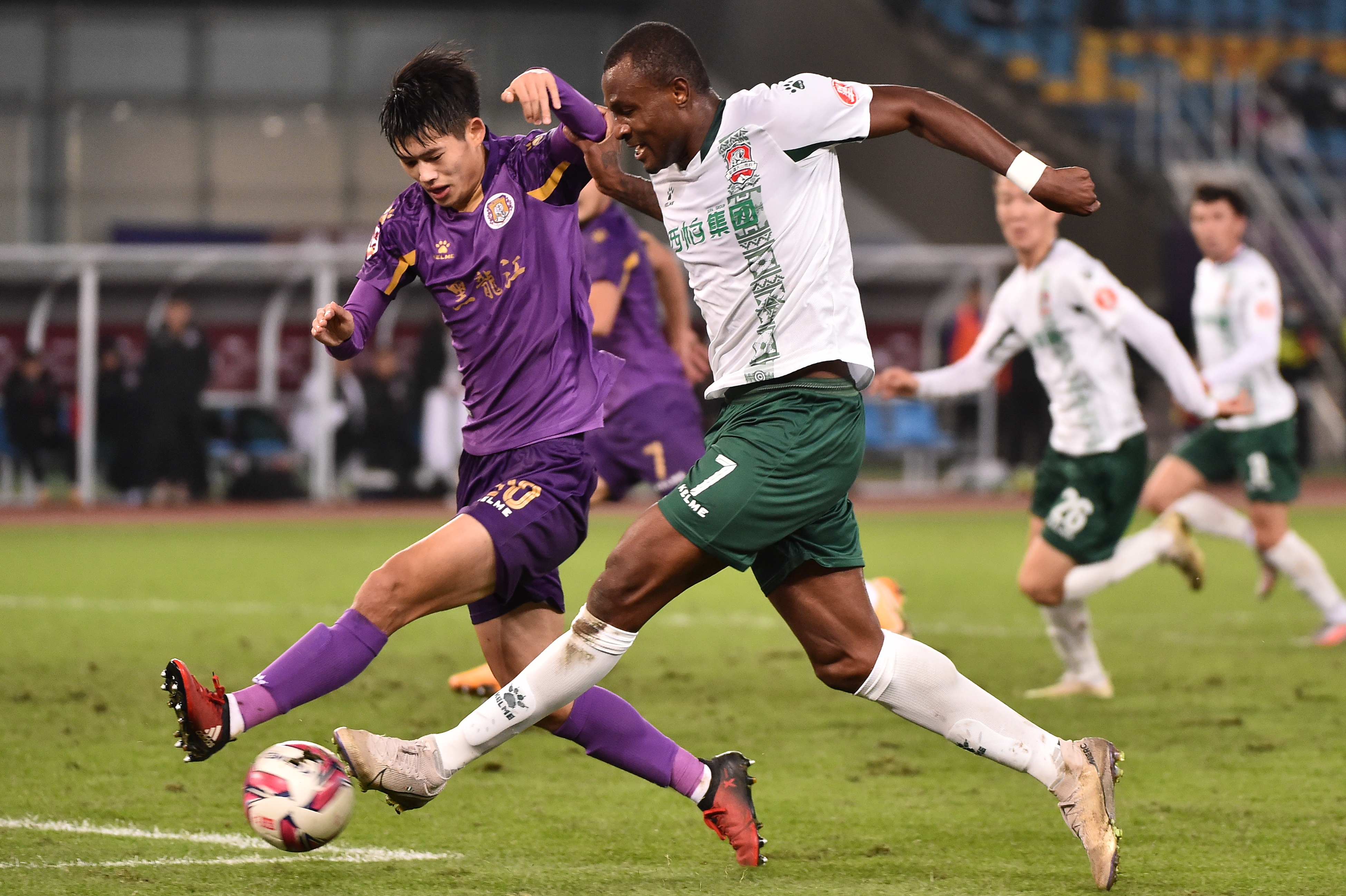 足球——中甲保级附加赛:黑龙江fc保级成功(12)