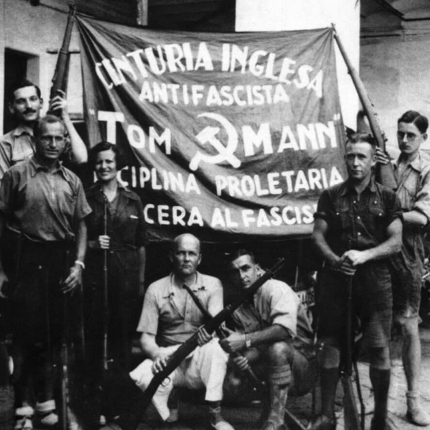 西班牙国际纵队名人图片