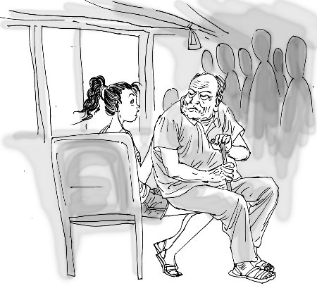 上海一老头逼迫女孩让座被拒,最后直接坐在女孩腿上还破口大骂
