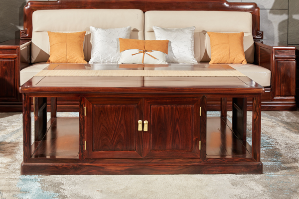 中式家具|中信红木·前言《紫悦华庭沙发》