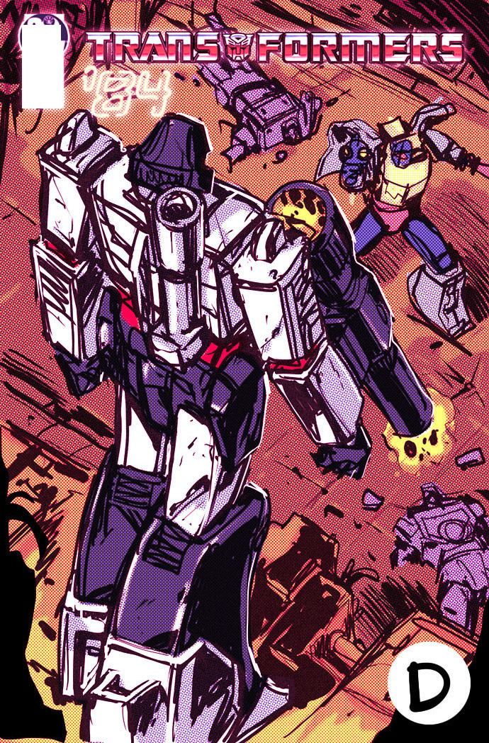 idw变形金刚漫画封面,威震天,红蜘蛛,震荡等,一个比一个帅
