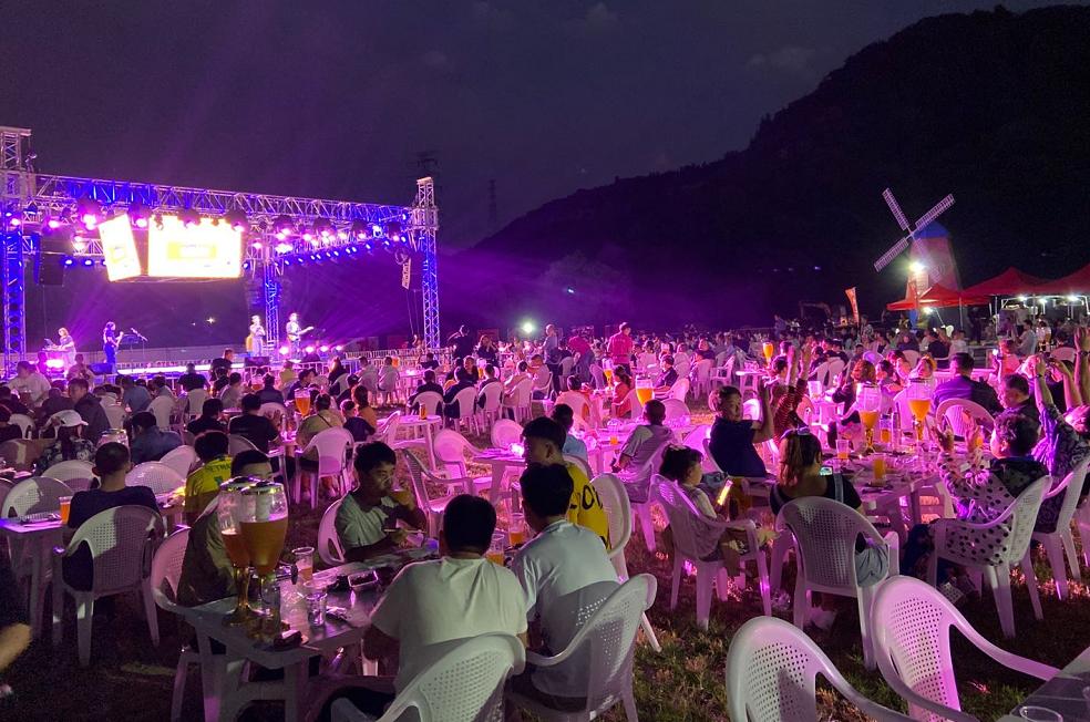 【繁荣夜经济】"禹王山居·音乐啤酒节"点亮博山夜经济!
