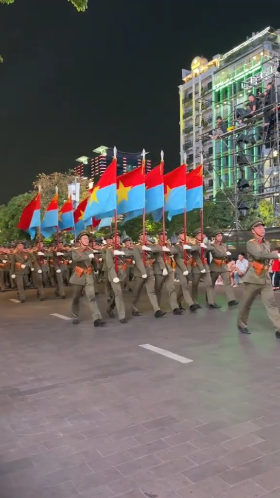 越南阅兵,先头方阵