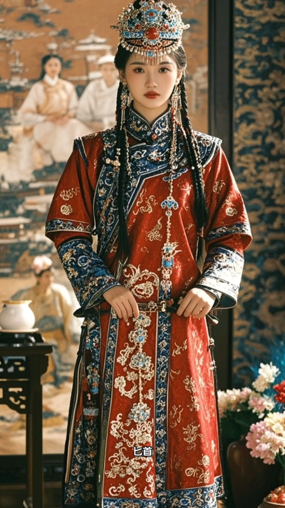 玉砌雕阑雨后新,绿窗朱户晓妆匀 元朝服装搭配