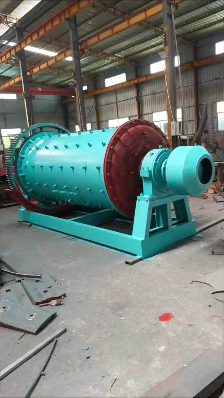小型岩金矿球磨机生产线,配置打砂机,摇床简单有效