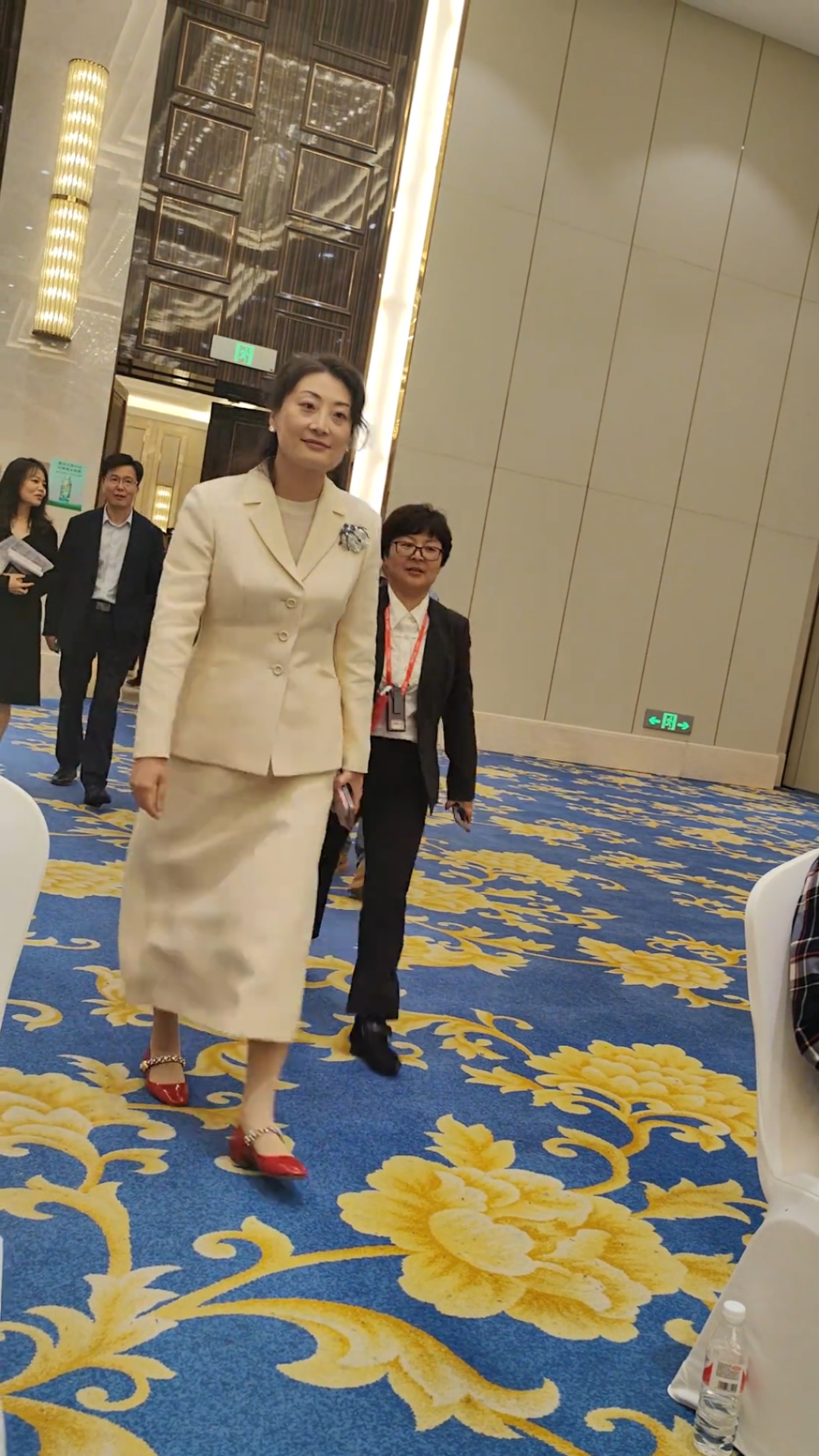 42岁"娃哈哈集团"接班人宗馥莉低调现身活动!