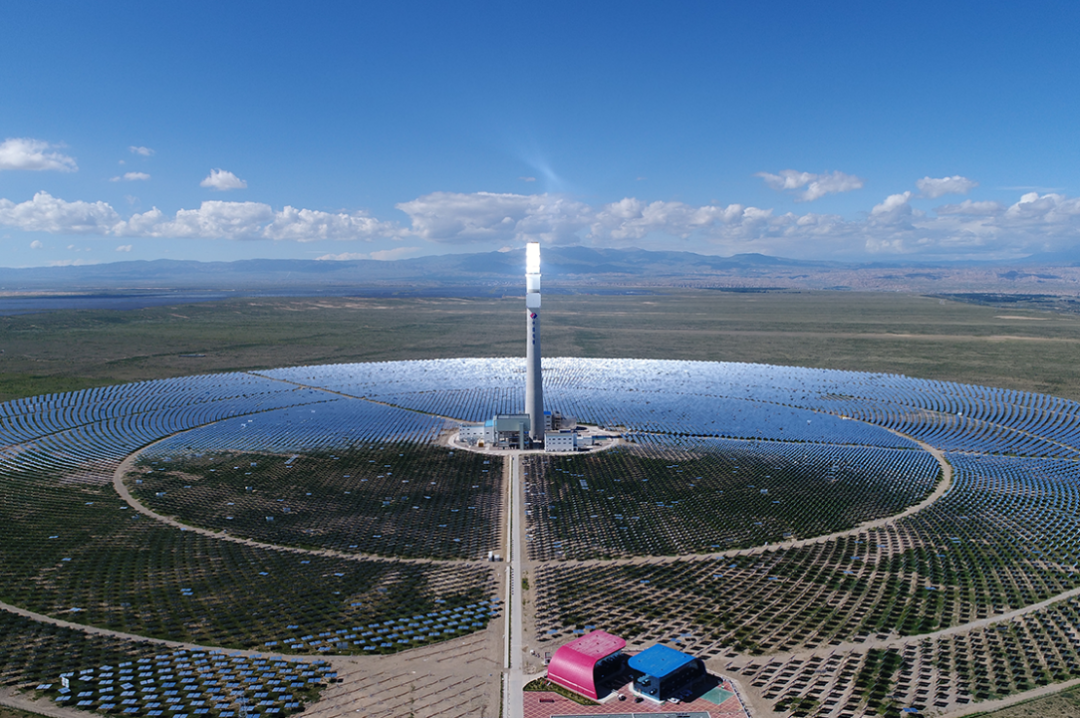 青海共和50兆瓦光热发电项目通过示范性验收