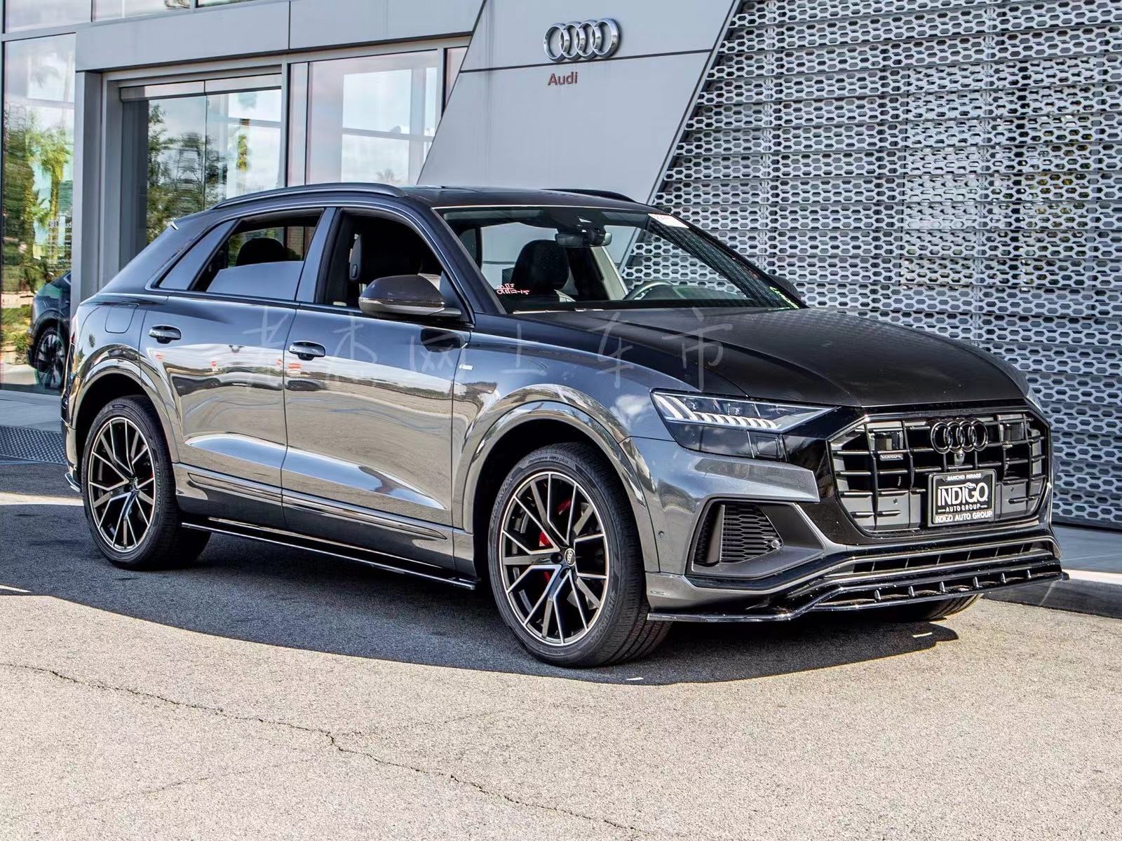 2023版奥迪q8实拍!无框车门 3.0t 四驱,性能媲美卡宴,真犀利!