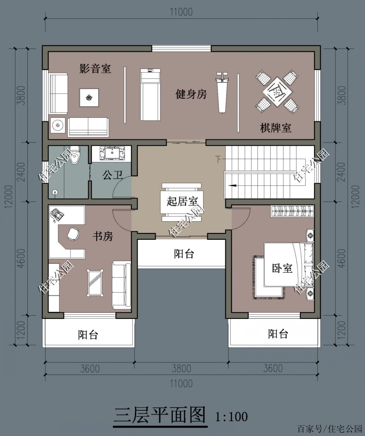 農村自建房,宅基地11×12米,怎樣設計比較好?