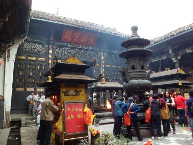 神奇靈秀,九華山(三):別有洞天,九華山開山之寺化城寺