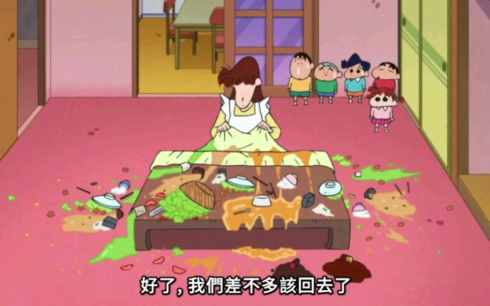 蜡笔小新:人前善良温柔,人后暴怒暴力,妮妮妈妈可怜又可怕
