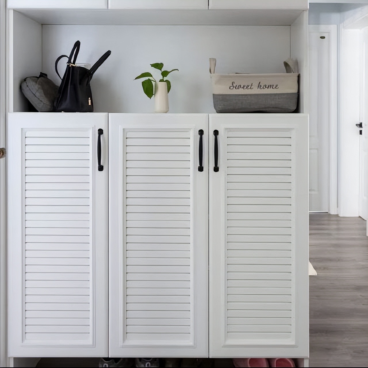 百叶门的鞋柜门真的适合你?