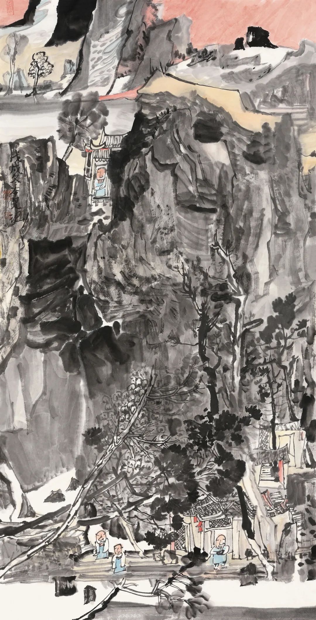新闻资讯 中国民族促进会签约画家,孙本见水墨艺术作品欣赏 9 国画家