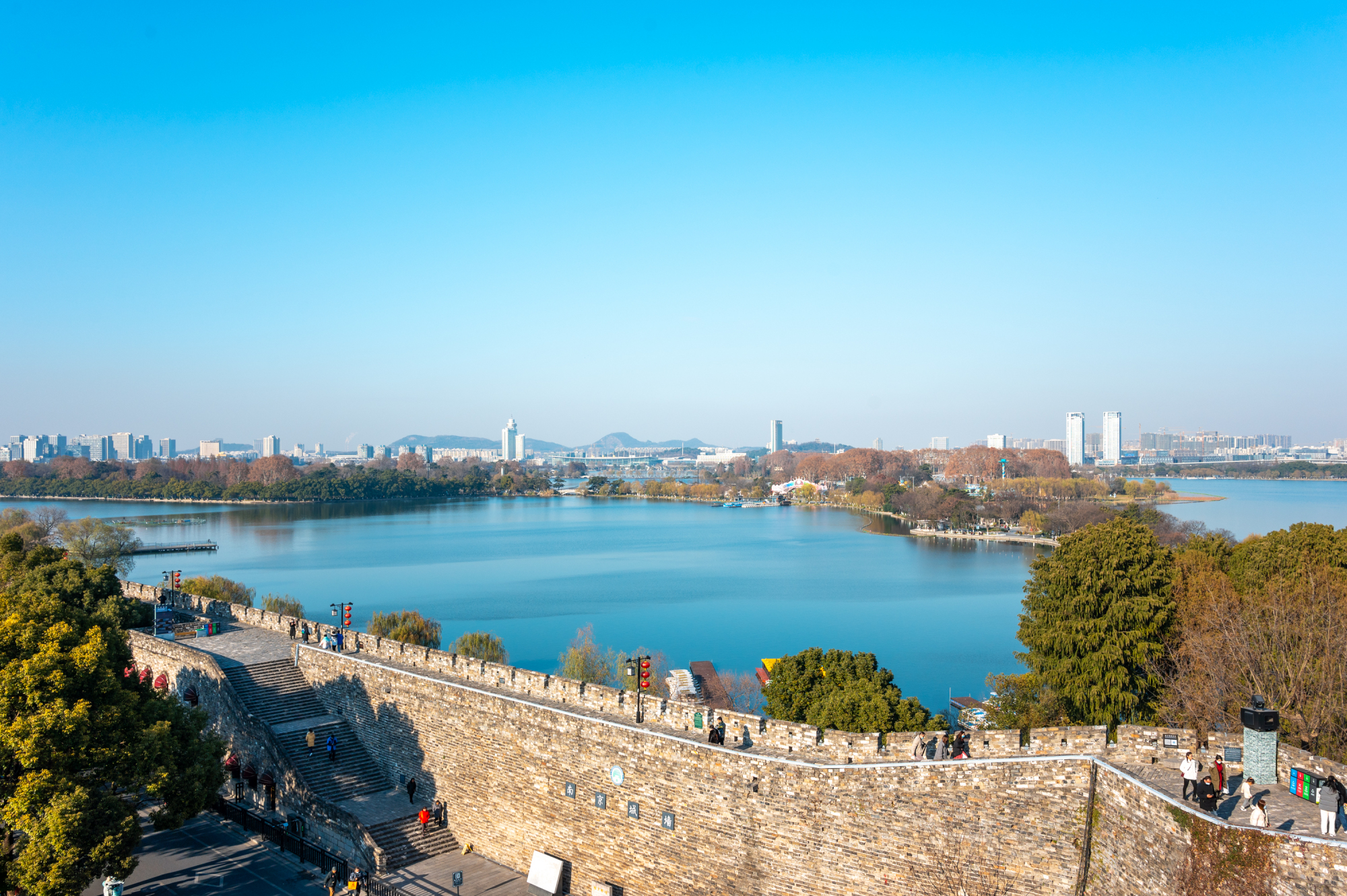 南京明城墙,风光最美的一段,景色绝佳