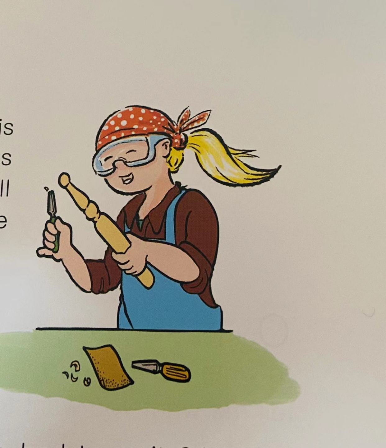 跟孩子一起读绘本《working with dad》跟爸爸一起工作