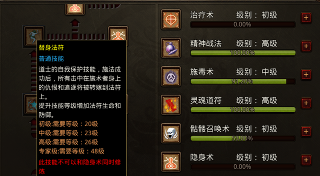 传奇世界:学会这两个技能,小道士轻松上天,立足天空之城