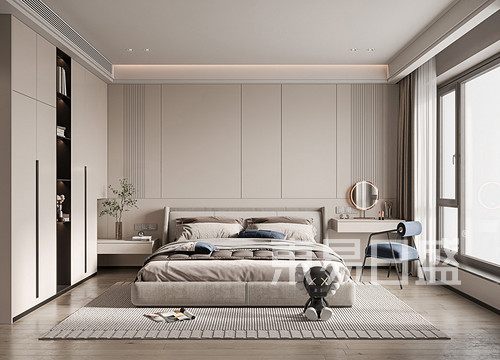 保利露谷林语470平米港式轻奢风格别墅装修效果图