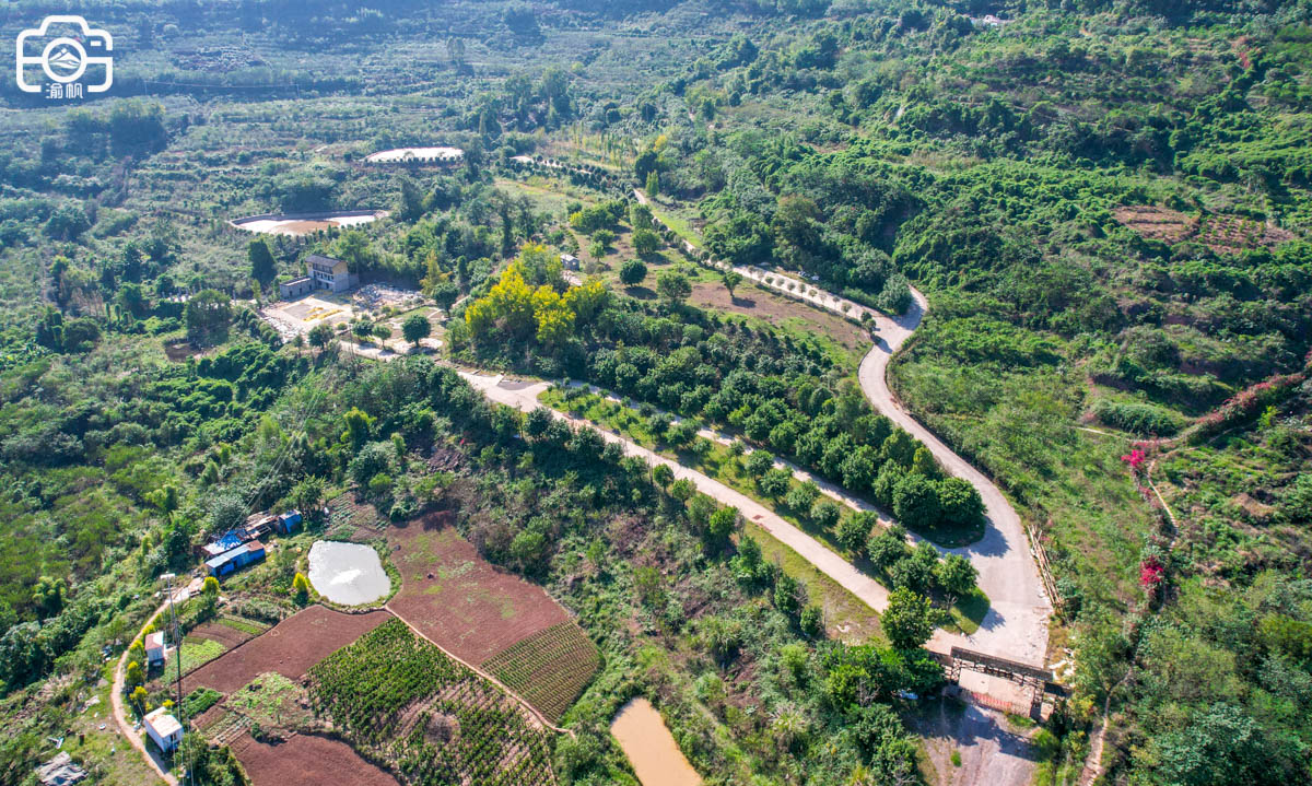 航拍重庆科学公园,山顶竟然有一个天池,建成后比中央公园还美