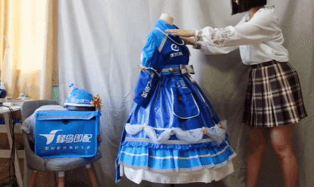 美团,饿了么竟有lolita服装!
