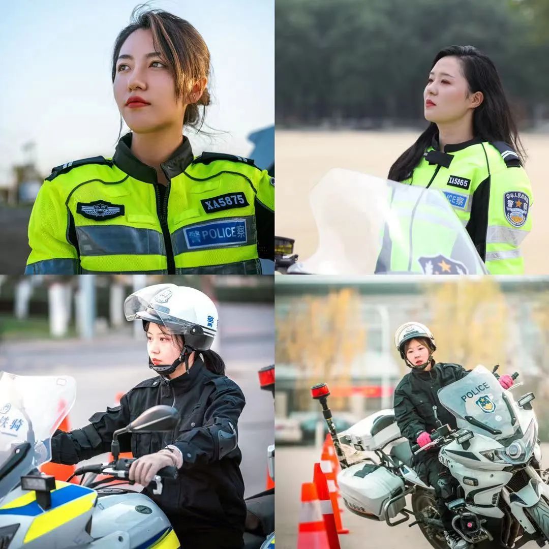 女子铁骑,带上头盔就是"蜀黍"!