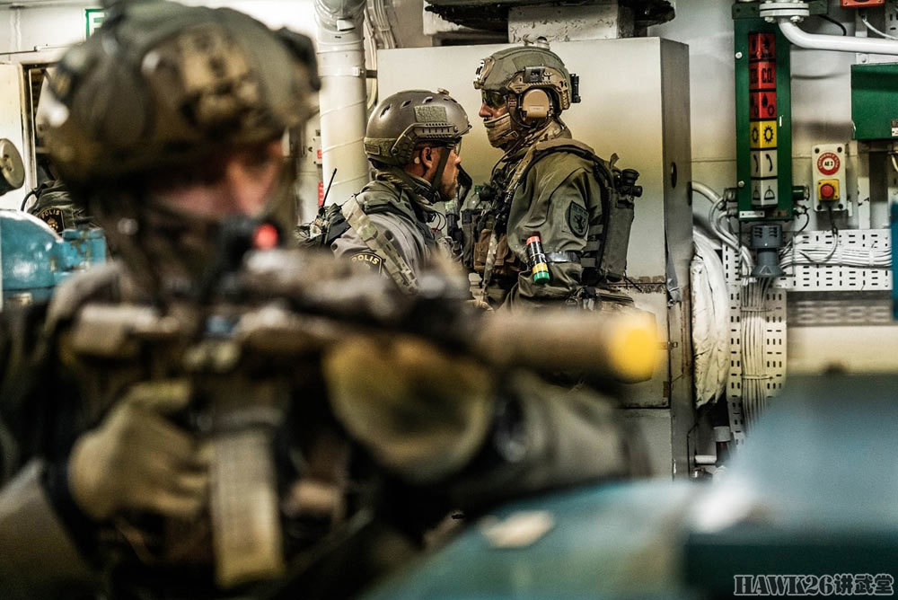 欧洲六国警方波罗的海联合演习 gsg9低调现身 装备精良令人眼红
