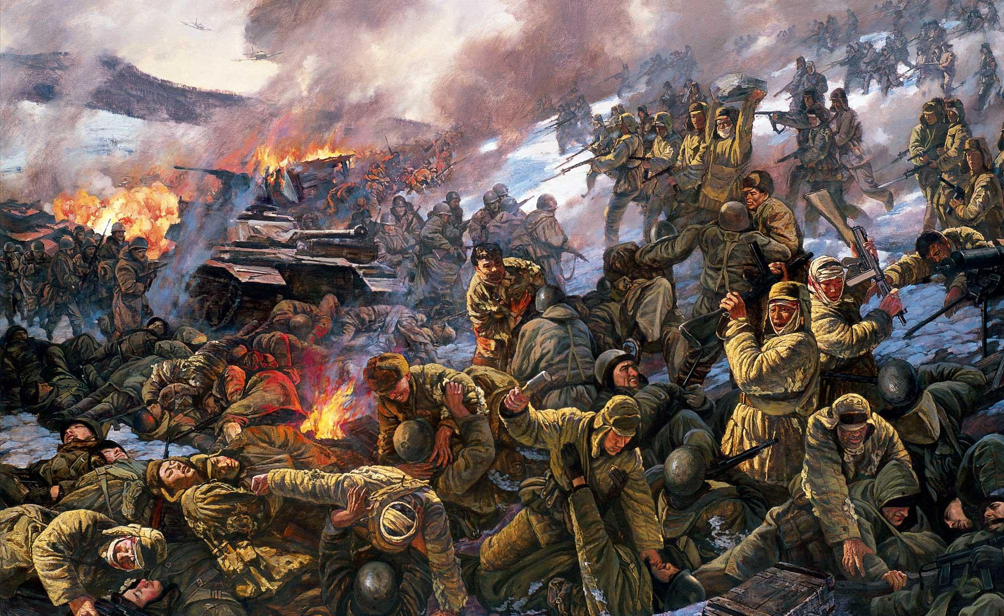 血战三所里,松骨峰阻击战,这才是人民志愿军