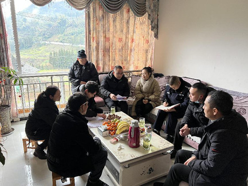 天全县小河镇开展2023年春季征兵走访工作