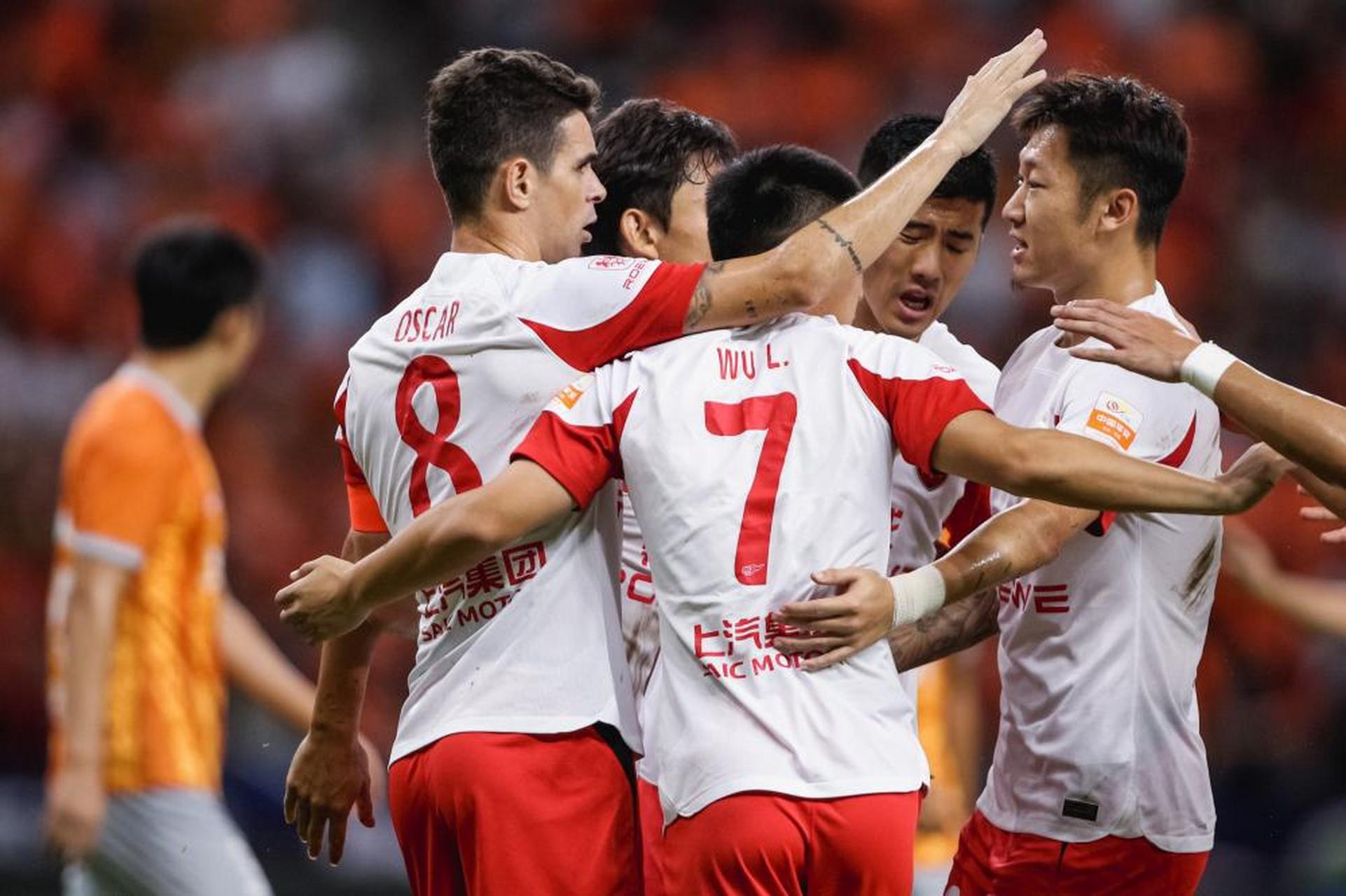 中超-深圳队1-4上海海港 武磊双响!