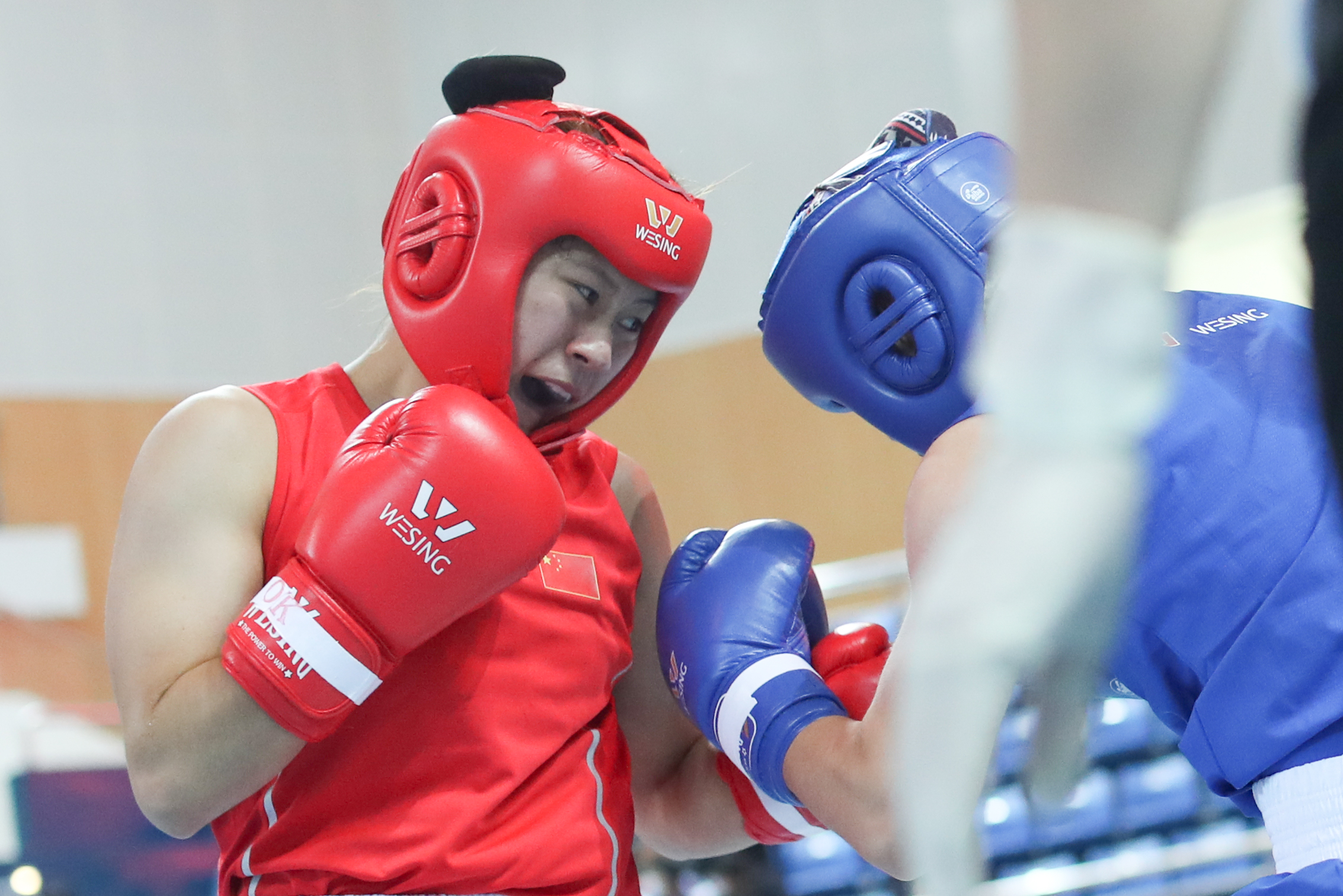 拳击——全国女子锦标赛:李倩格夺得64公斤级冠军