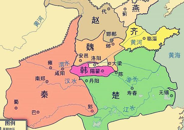 战国七雄中,秦国有白起,赵国有廉颇,其他五国的名将都是谁?