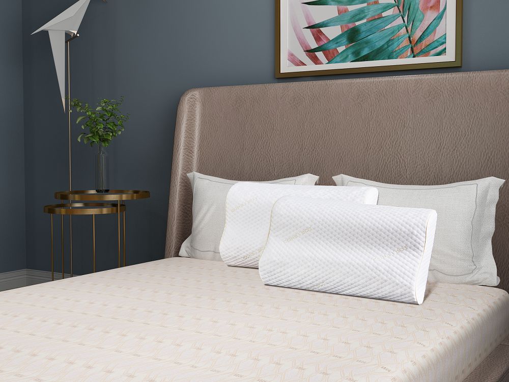 康姿百德b型枕"会呼吸的枕头"