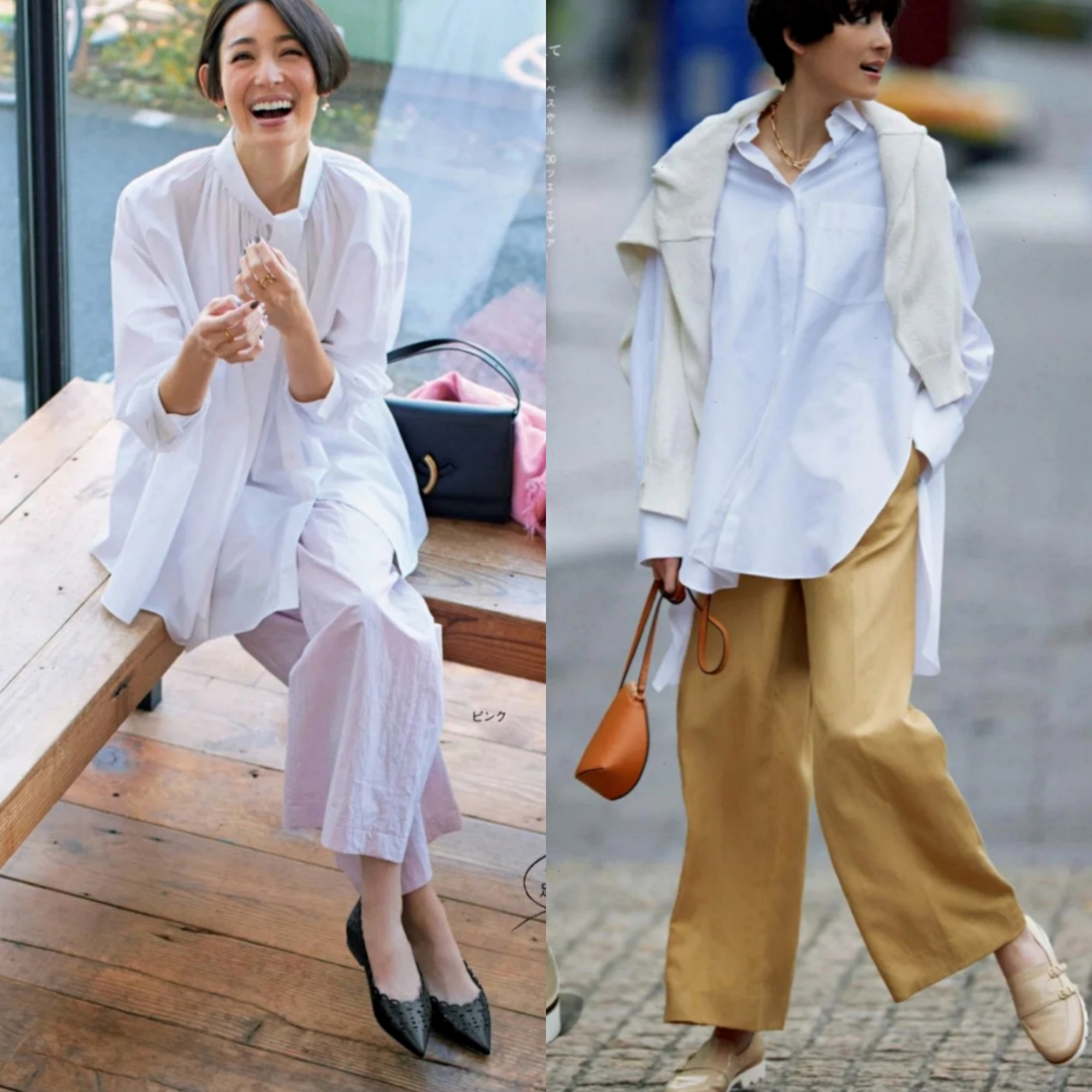 这16套日系穿搭不能错过,时髦简约