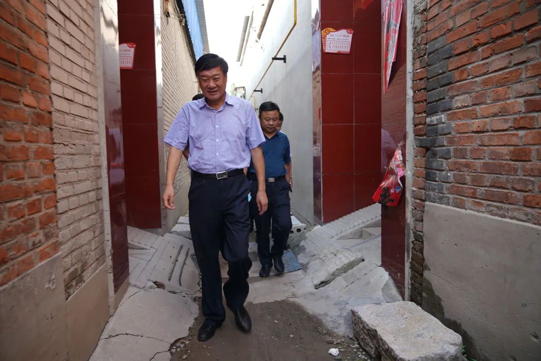 郭和平走访慰问复员军人