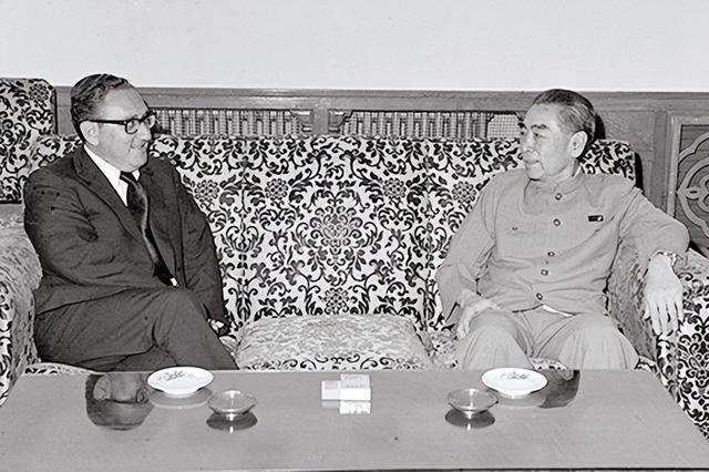 回顾:71年基辛格访华,闲聊时开玩笑:南希唐可竞选美国总统