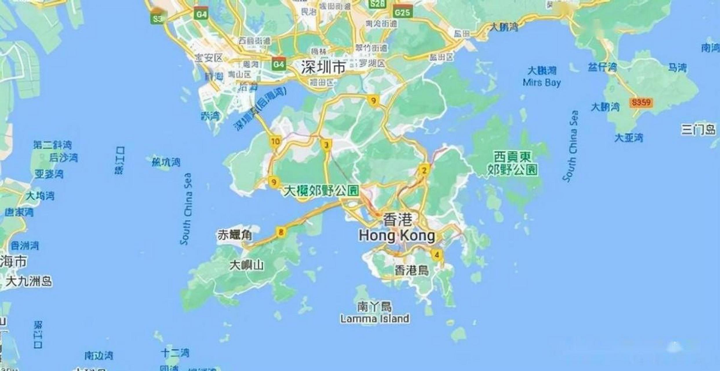 香港不是远离内陆的海岛,他跟我国的经济特区深圳只隔了一条深圳河的