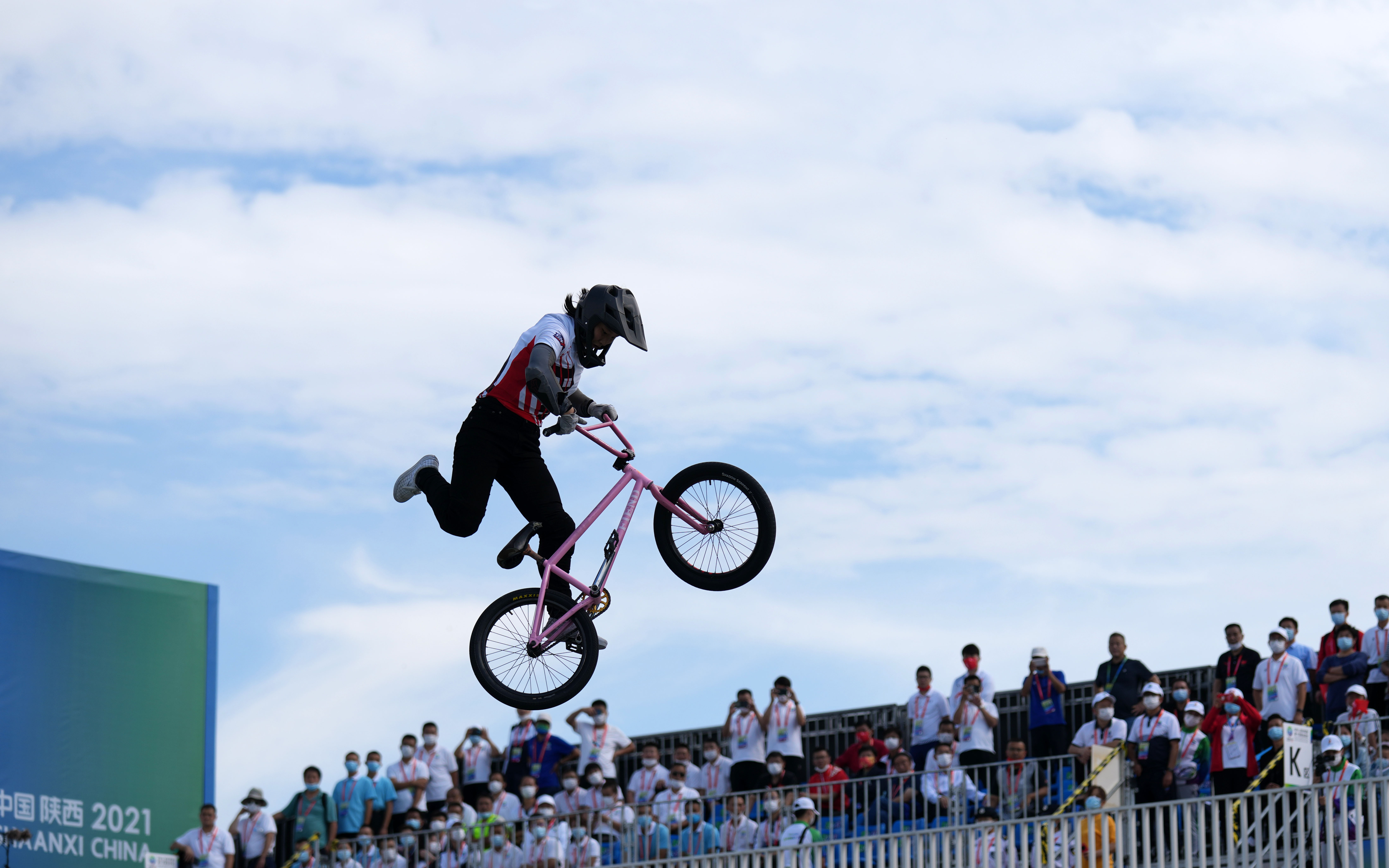 自行车——女子小轮车自由式公园赛赛况(2)