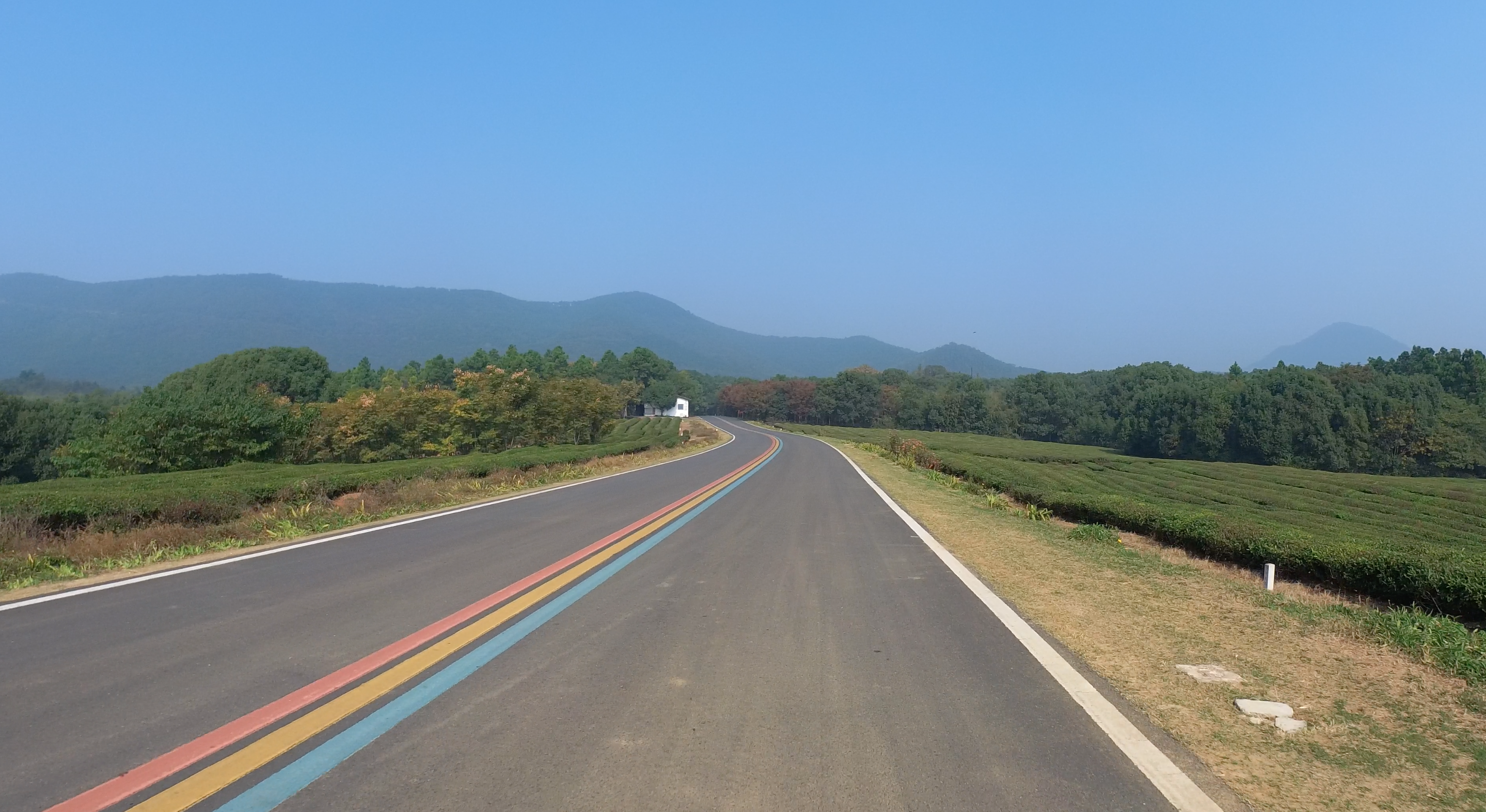江浙沪皖最美u形天路,溧阳一号彩虹公路,附自驾骑行避堵导航点