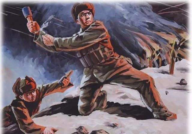 黄继光遗体抢回时已成冰块,双手高举难入殓,4名卫生员哭成泪人