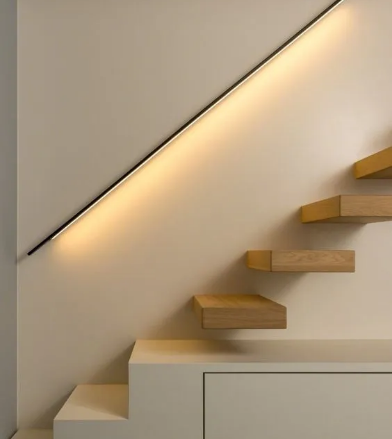 乙来照明:四种楼梯灯光设计,酷的不要不要