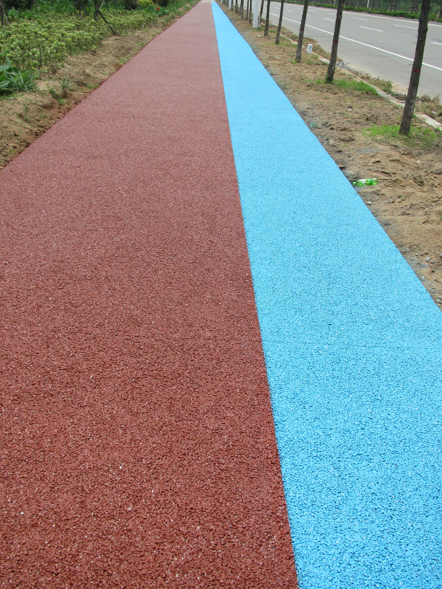 「彩色沥青防滑路面」价格