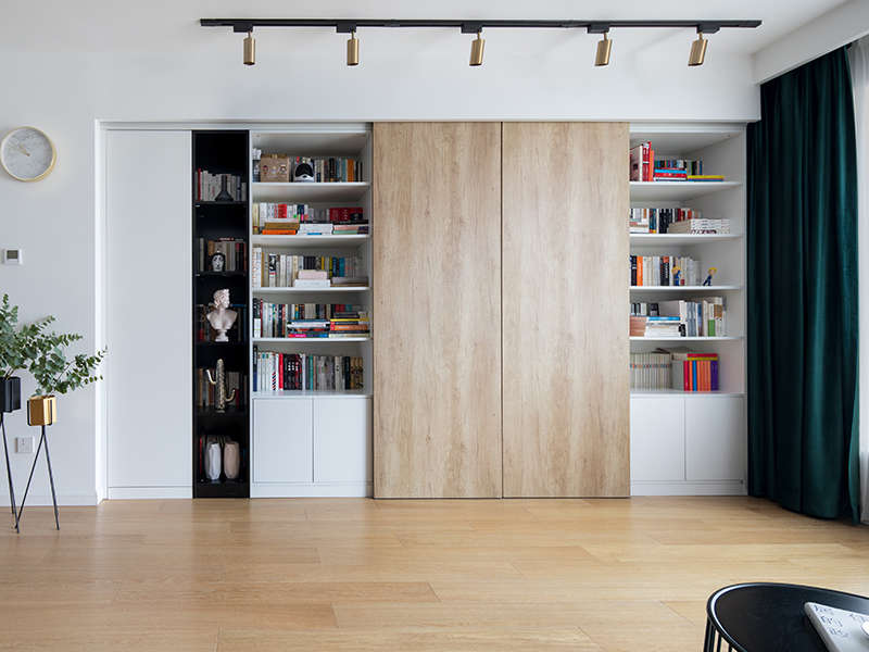 书房书柜设计怎么做?多种风格任选