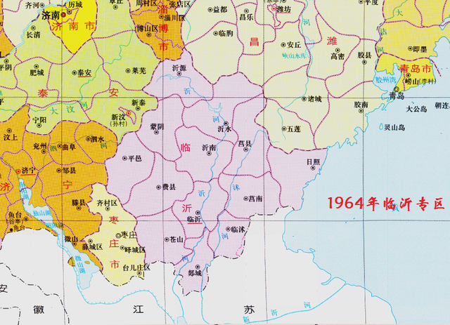 莒县地图 行政区划图片