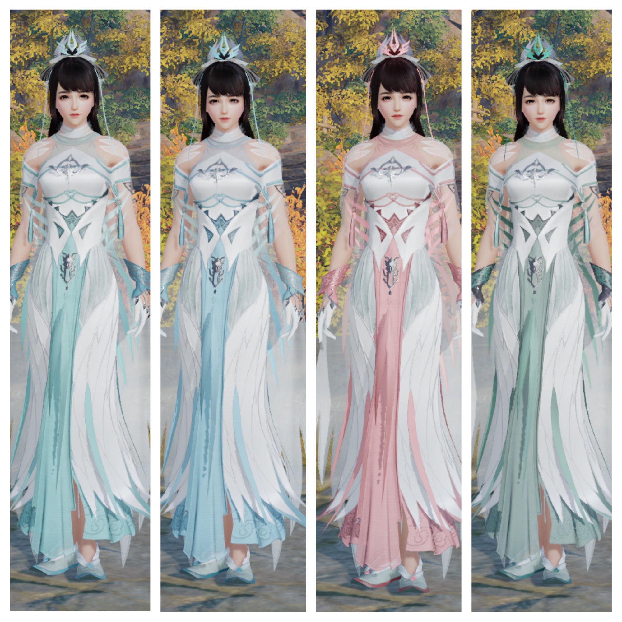 剑网3长歌门琴娘校服全图鉴—从未烬套到择芳套