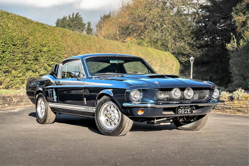 1967 年福特野马谢尔比 gt500 在拍卖会上可能超过 200000 美元