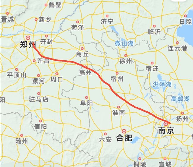 豫皖苏三省规划新高铁:郑州经周口,亳州,蚌埠直达南京